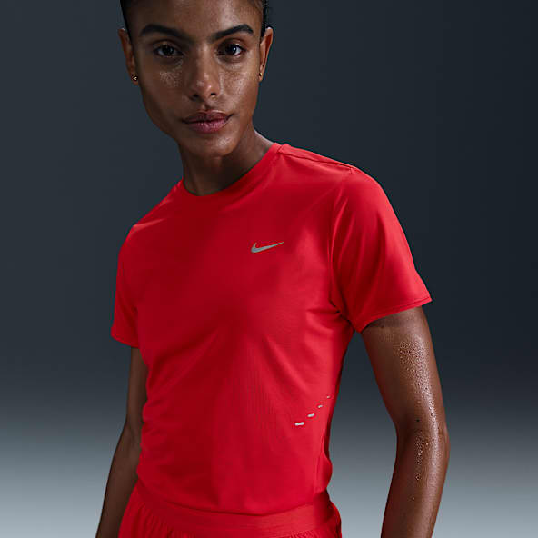 Nike t shirt uomo rosse deals